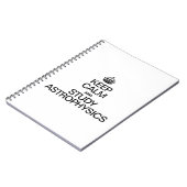 CALM UND STUDIENASTROPHYSIK behalten Notizblock (Linke Seite)