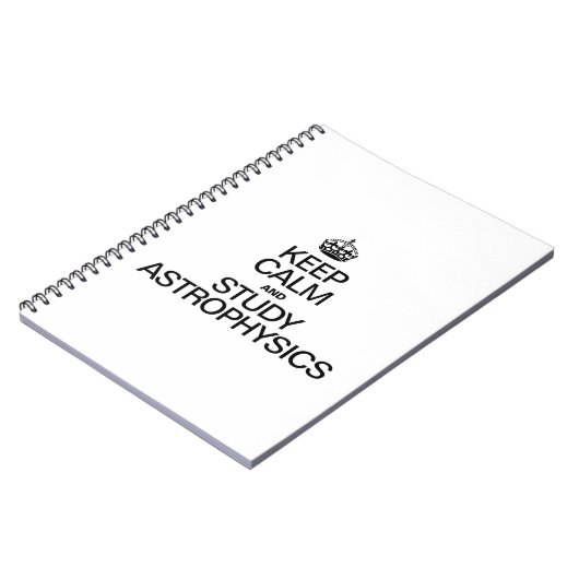 CALM UND STUDIENASTROPHYSIK behalten Notizblock (Linke Seite)