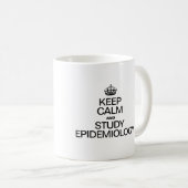 CALM UND STUDIENEPIDEMIOLOGIE behalten Kaffeetasse (VorderseiteRechts)