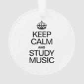 CALM UND STUDMUSIK behalten Ornament (Rückseite)