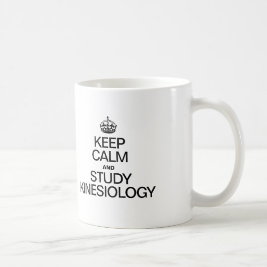 CALM UND STUDY KINESIOLOGIE behalten Kaffeetasse (Rechts)