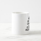 CALM UND STUDY RUSSISCH behalten Kaffeetasse (Mittel)