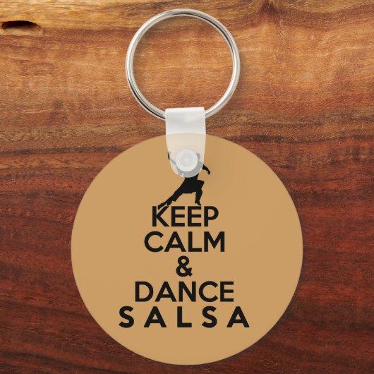 CALM- UND TANZSALSA-Geschenk behalten Schlüsselanhänger (Vorderseite)