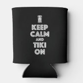 Calm und Tiki behalten Dosenkühler (Rückseite)