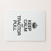 CALM UND TRACTOR PULL behalten Puzzle (Horizontal)