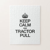 CALM UND TRACTOR PULL behalten Puzzle (Vertikal)