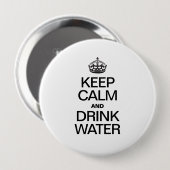 CALM UND TRINKWASSER behalten Button (Vorne & Hinten)
