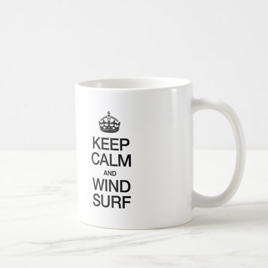 CALM- UND WINDSURF behalten Kaffeetasse (Rechts)