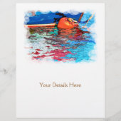 CALM WASSER FLYER (Vorne)