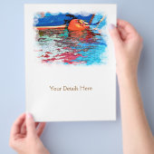 CALM WASSER FLYER (Hand)