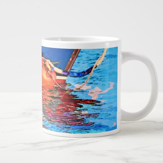 CALM WASSER Jumbo-Tasse (Rechts)