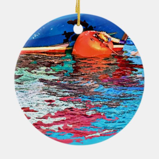 CALM WASSER KERAMIKORNAMENT (Hinten)