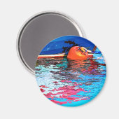 CALM WASSER MAGNET (Vorderseite/Rückseite)