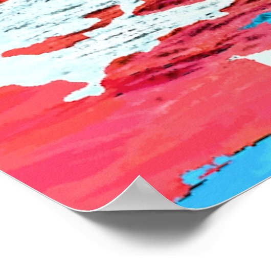 CALM WASSER POSTER (Ecke)