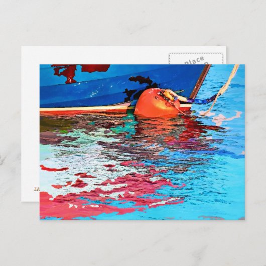 CALM WASSER POSTKARTE (Vorne/Hinten)