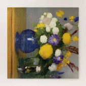 Calm Watercolor Botanische Kunst Puzzle (Horizontal)