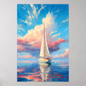 Calm Waters | AI Poster (Vorne)