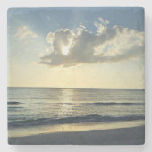 Calm Waters at Sunrise Steinuntersetzer (Vorderseite)