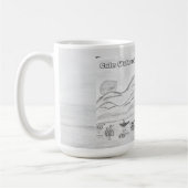 'Calm Waters in Nature's Embrace' Mug Kaffeetasse (Links)