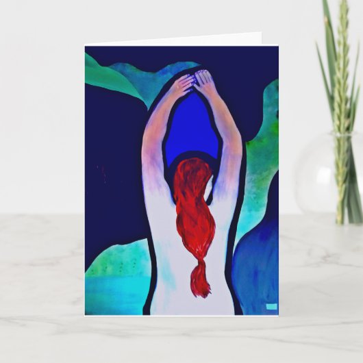 'Calm Waters' Karte (Vorderseite)