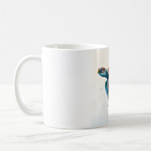 Calm Waters: Meeresschildkröten feiern Kaffeetasse
