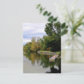 Calm Waters Postkarte (Stehend Vorderseite)