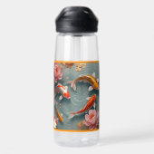 "Calm Waters Rise" Trinkflasche (Rückseite)