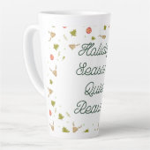 Calm Winter Mug – Cozy Minimal Design Milchtasse (Linke Ecke)