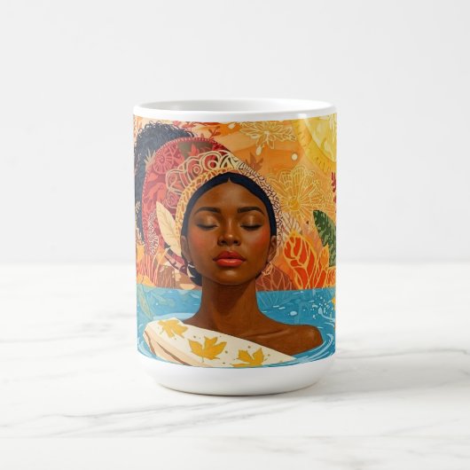 Calm Woman  Kaffeetasse (Mittel)