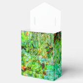 Calm yellow abstract Favor Box,Smooth textured art Geschenkschachtel (Geöffnet)