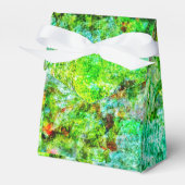 Calm yellow abstract Favor Box,Smooth textured art Geschenkschachtel (Vorderseite)