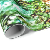 Calm yellow abstract Wrapping Paper,Dazzling shine Geschenkpapier (Rolleneckpunkt)