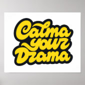 Calma dein Drama Poster (Vorne)