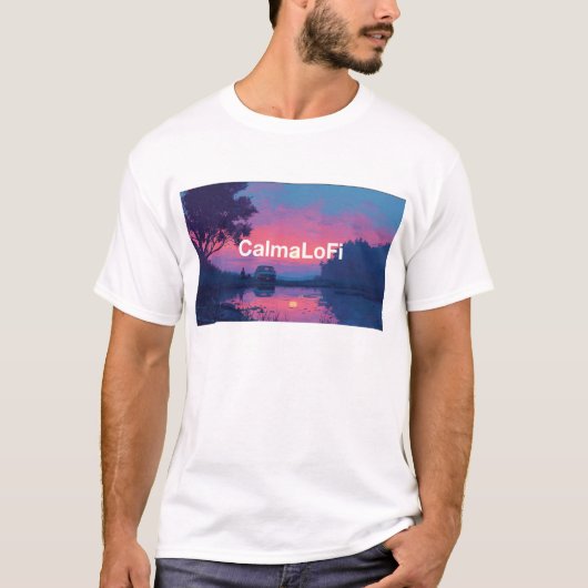 CalmaLoFi T shirt (Vorderseite)