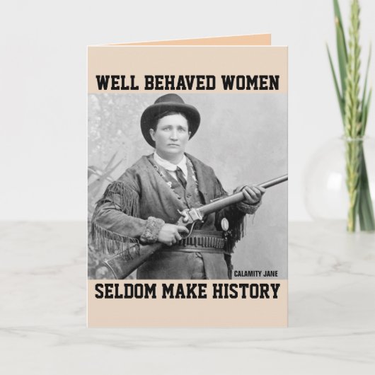 CALMANITY JANE GEBURTSTAGSKARTEN FÜR SIE KARTE (Vorderseite)