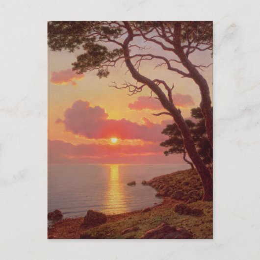 Calme de Soir, Cote d'Azur Postkarte (Vorderseite)