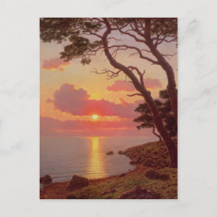 Calme de Soir, Cote d'Azur Postkarte