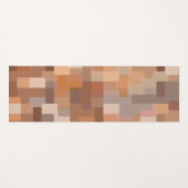 Calming Abstract Birch Yoga Mat Yogamatte (Vorderseite (Horizontal))