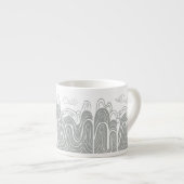 Calming Bergsicht Espressotasse (Vorderseite Rechts)