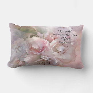 Calming Blossom mit der Bibelbotschaft Lumbar Cush Lendenkissen