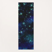 Calming Blue Galaxy Yogamatte (Vorderseite)