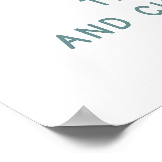 Calming Corner Classroom Poster (Ecke)