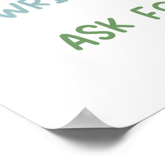 Calming Corner Classroom Poster (Ecke)