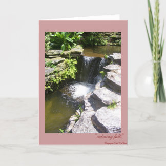 Calming Falls Card Karte