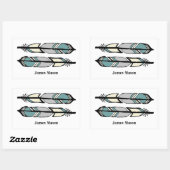 Calming Feathers Stickers (Blatt)