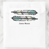 Calming Feathers Stickers (Tasche)