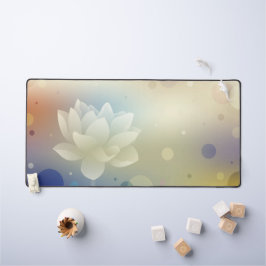 Calming & Functional Lotus Desk Mat Schreibtischunterlage