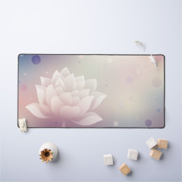 Calming & Functional Lotus Desk Mat Schreibtischunterlage