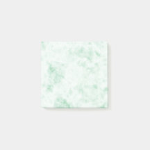 Calming Green Marble Post-It Notes