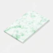 Calming Green Marble Post-It Notes Post-it Klebezettel (angewinkelt)